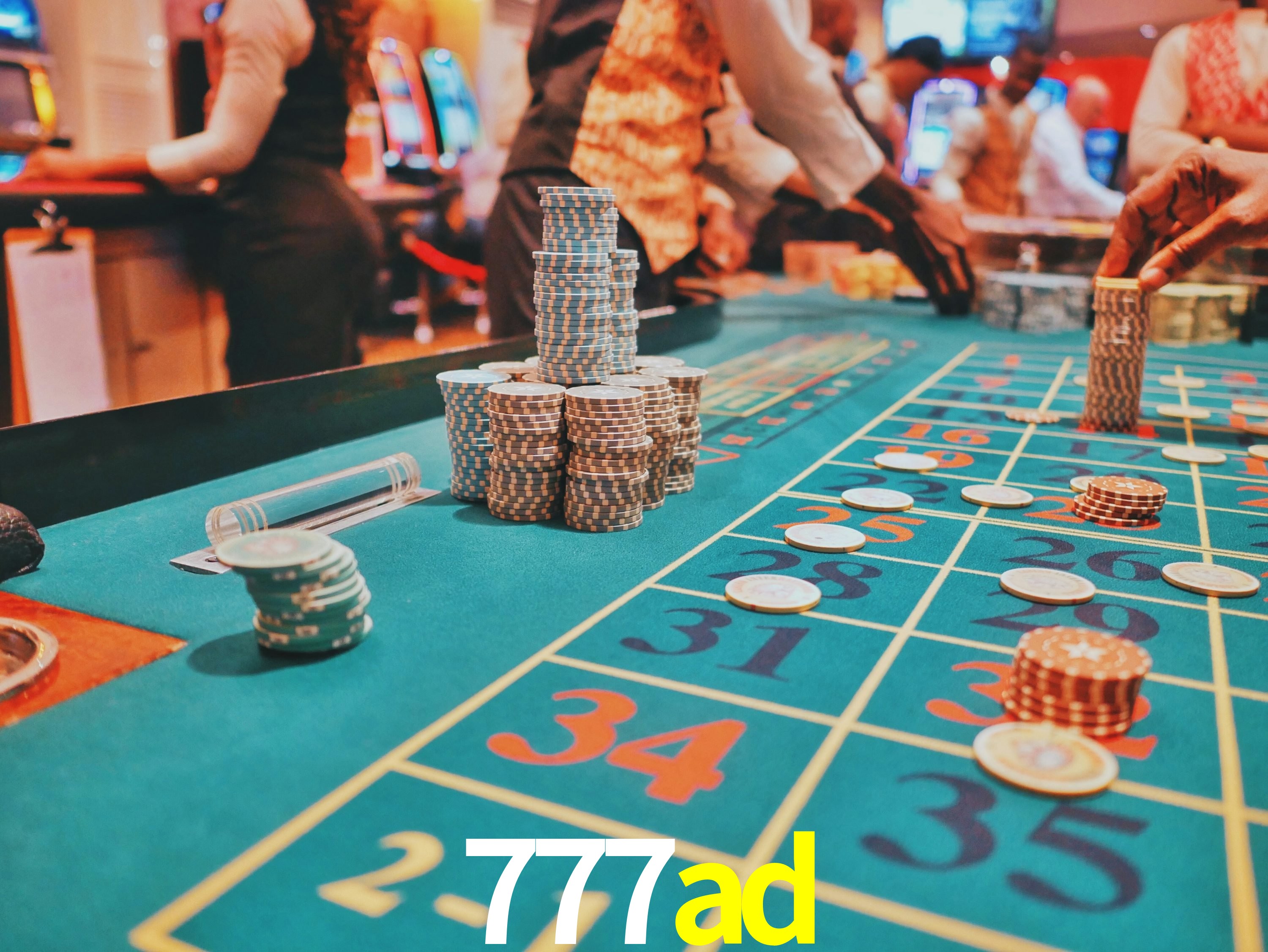 Mesa de Blackjack 777ad